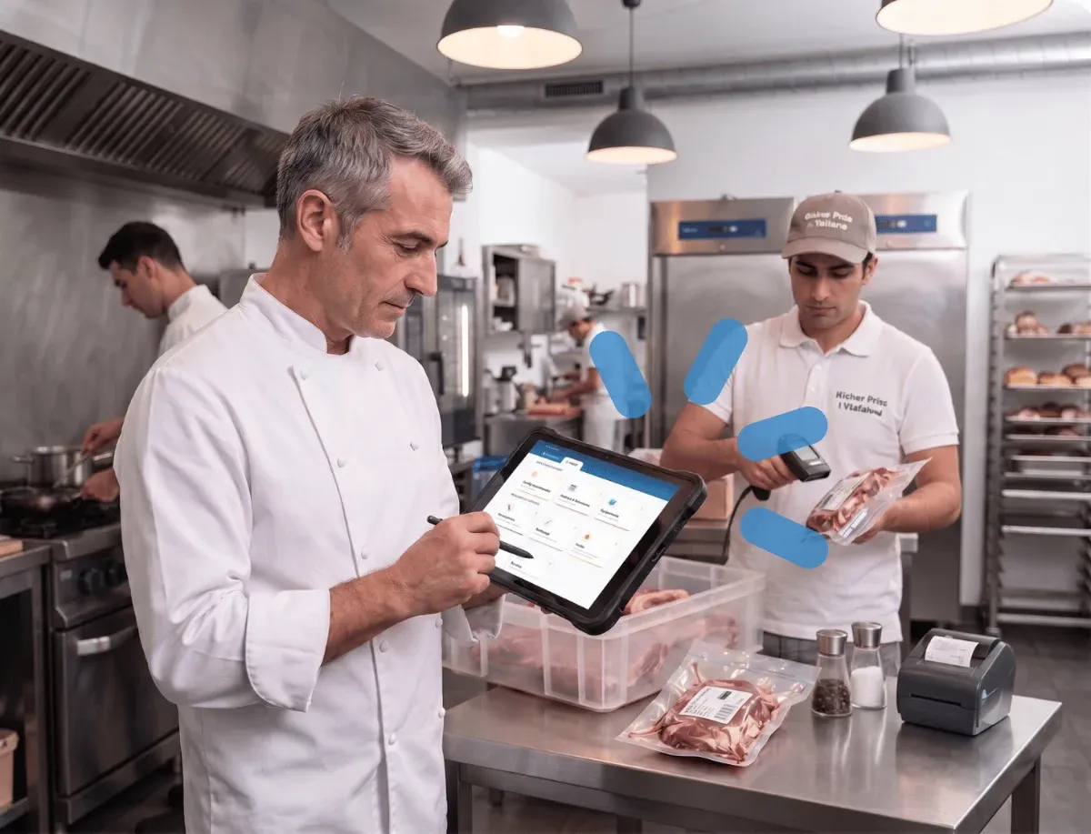 Application Hygiène HACCP BorneHub